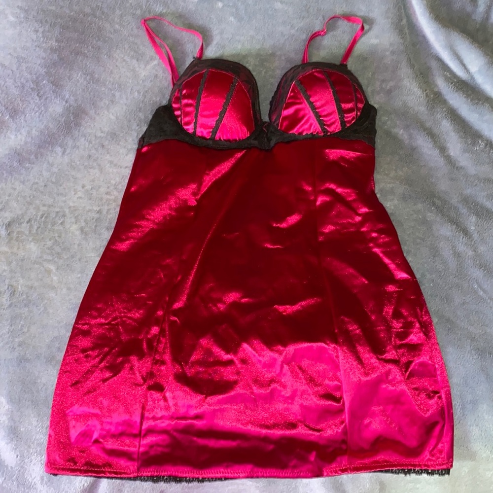 Pink and black lace Lingerie